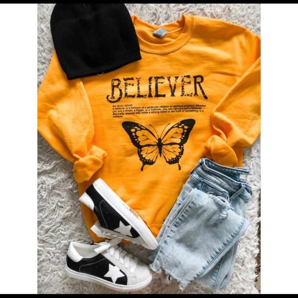 Believer graphic sweatshirt